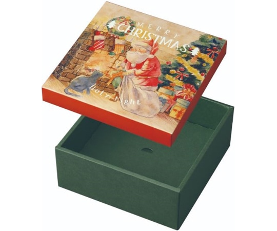 ヤマニパッケージ 贈答箱 季節の贈り物 クリスマス(2) 100枚 20-2172 1ケース（ご注文単位1ケース）【直送品】