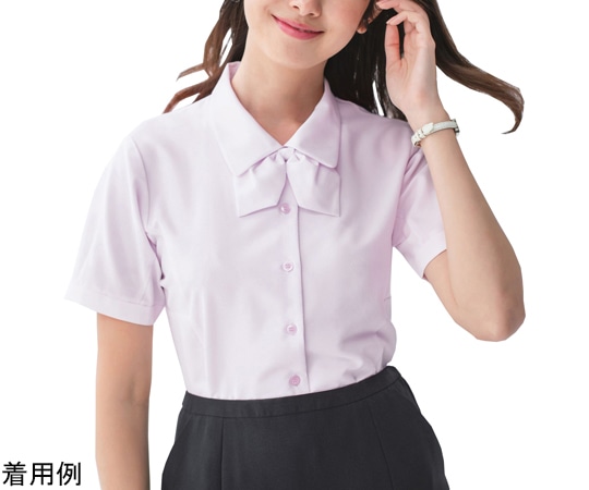 カーシーカシマ ENJOY 半袖ブラウス Softkarseystretch ピンク 15号 ESB406 1枚(ご注文単位1枚)【直送品】
