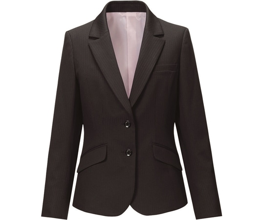 カーシーカシマ ENJOY ジャケット AIR SWING SUITS BRIGHT ブラック 7号 EAJ865 1枚（ご注文単位1枚）【直送品】