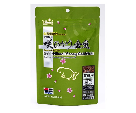 キョーリン 咲ひかり金魚育成用 沈下 200g  1袋（ご注文単位1袋）【直送品】