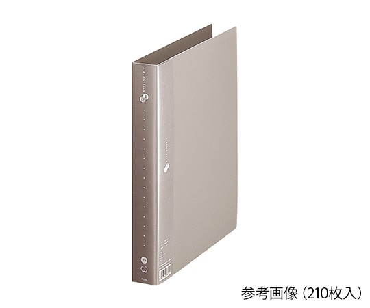 プラス 2リングファイル スーパーエコノミー 140枚綴じ FC-102RF GY 1個（ご注文単位1個）【直送品】