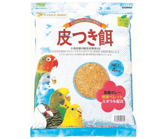 アラタ エブリバード 皮つき餌 4kg 1袋(ご注文単位1袋)【直送品】