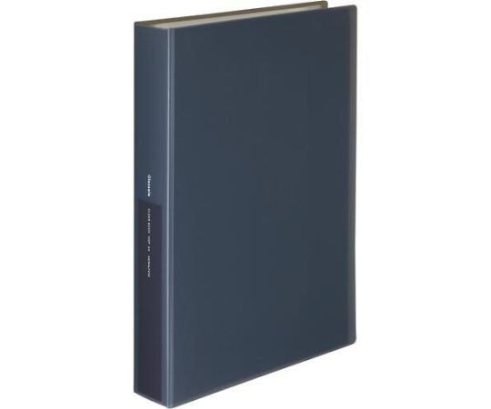 コクヨ クリヤーブック グラッセル A4 100枚ブラック ラ-GL100D 1冊（ご注文単位1冊）【直送品】