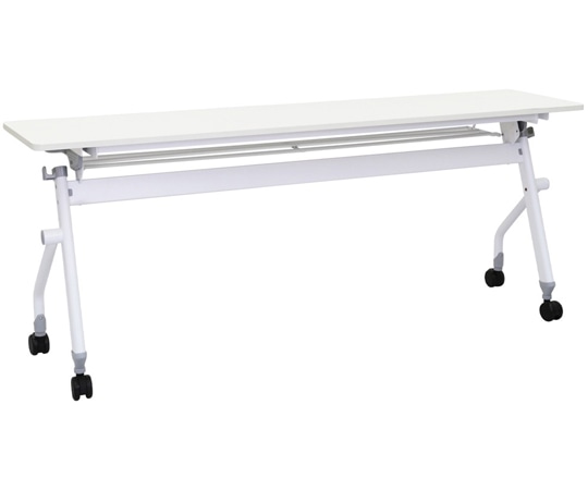 カグクロ ニュー平行スタッキングテーブル W1800×D450×H720mm ホワイト NHTF-1845-WH 1台(ご注文単位1台)【直送品】