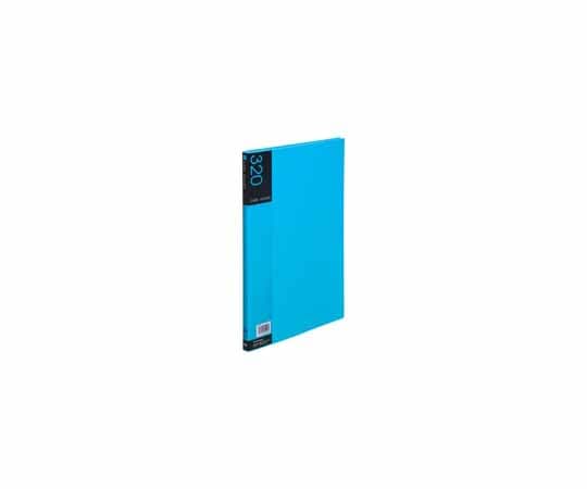 セキセイ 名刺ホルダー A4 14mm ライトブルー NPP-320-11 1冊(ご注文単位1冊)【直送品】