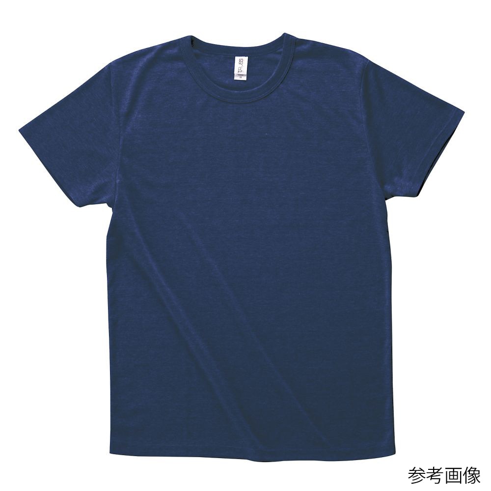 フェリック トライブレンドTシャツ ヘザーディープネイビー M TCR112-HDN-M 1枚（ご注文単位1枚）【直送品】