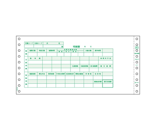 ヒサゴ 支給明細書 1セット(250枚入) GB965 1セット(ご注文単位1セット)【直送品】