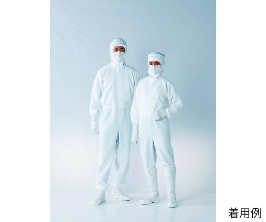 東洋リントフリー 異物混入対策ツナギ服 白 3L JK190C-01 3L 1着 (ご注文単位1着)【直送品】