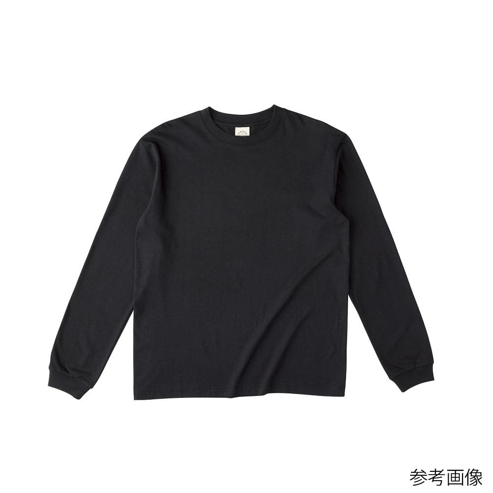 フェリック オーガニックコットンロングスリーブTシャツ(リブ有) スミクロ XXL OGL914-SKR-XXL 1枚（ご注文単位1枚）【直送品】