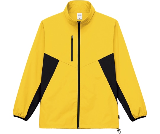 ボンマックス リサイクルストレッチワークブルゾン(ポリジン加工) イエロー L MJ0084 1枚（ご注文単位1枚）【直送品】