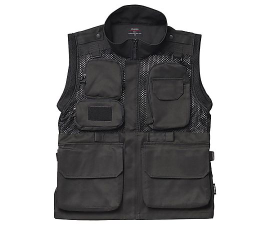 ハクバ写真産業 GW-PRO RED カメラマンメッシュベストM ブラック KCMV-GWR-M 1個(ご注文単位1個)【直送品】