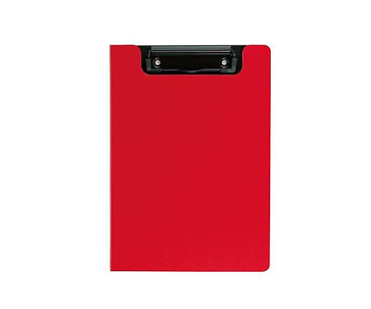 エスコ 250x176mm/A5 クリップボード(レッド) EA762DA-8R 1冊(ご注文単位1冊)【直送品】