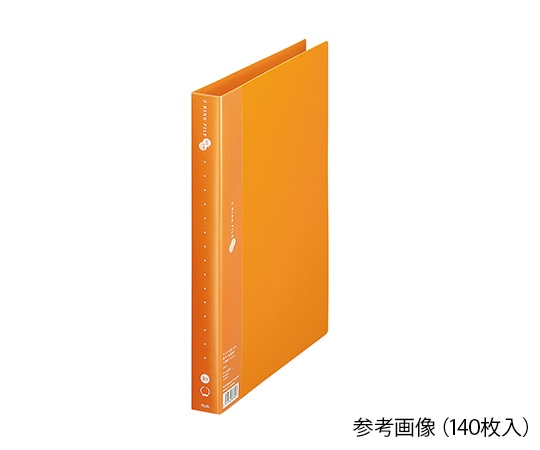 プラス 2リングファイル スーパーエコノミー 140枚綴じ FC-102RF YL 1個（ご注文単位1個）【直送品】