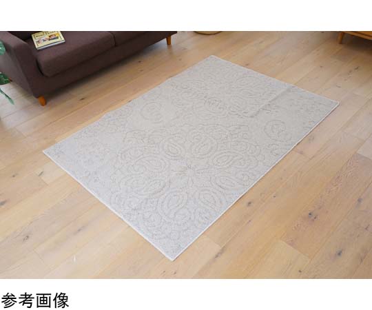 スミノエ 洗えるラグ ノイル 130×185cm アイボリー 13285696 1枚（ご注文単位1枚）【直送品】