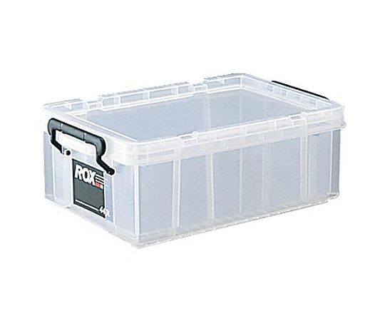 アズワン 300x440x165mm/14L バックル付収納ケース(8個) EA506MB-4BA 1セット(ご注文単位1セット)【直送品】