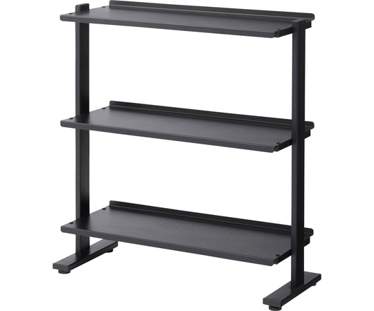 東谷 2WAYラック3D ブラック DIS-73BK 1個(ご注文単位1個)【直送品】