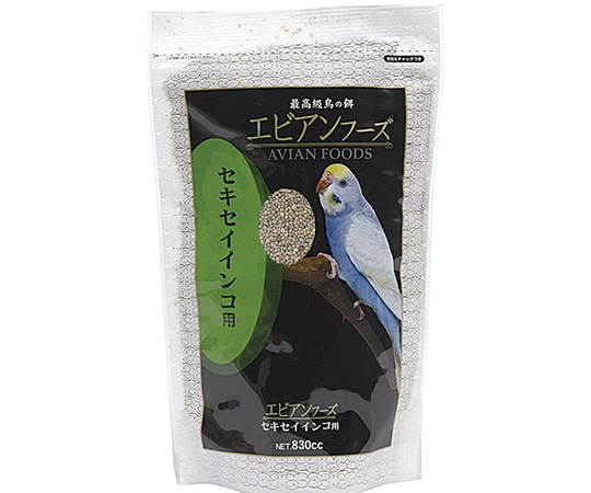 アラタ 最高級鳥の餌 エビアンフーズ セキセイインコ用 830cc 1個(ご注文単位1個)【直送品】