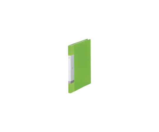 LIHITLAB クリヤーブック 20P 黄緑 10冊 G3201-6 1セット(ご注文単位1セット)【直送品】
