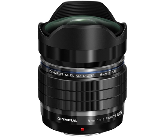 オリンパス 交換レンズ M.ZUIKO DIGITAL ED 8mm F1.8 Fisheye PRO 1本(ご注文単位1本)【直送品】