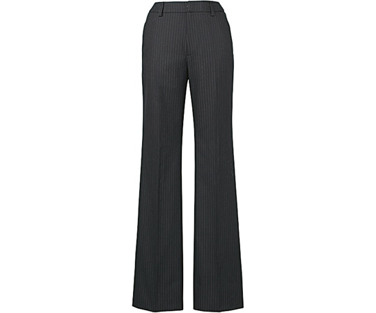 カーシーカシマ ENJOY パンツ 美スラッとSuits TREVIRA STRIPE ブラック 11号 EAL478 1枚（ご注文単位1枚）【直送品】