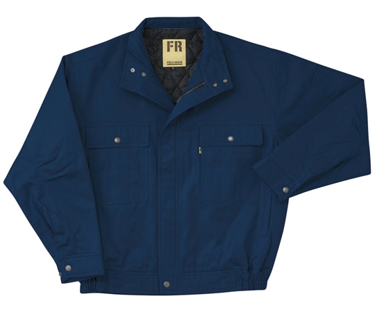日新被服 綿防寒ジャンパー ネイビー L C1060-02-L 1枚(ご注文単位1枚)【直送品】