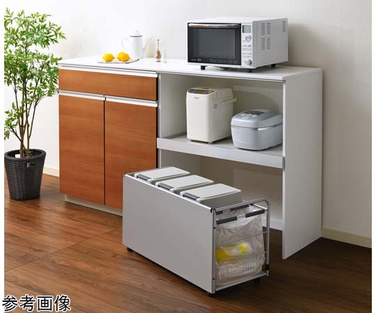 オークス ダストワゴン 幅84.8cm DBW-90S 1台(ご注文単位1台)【直送品】