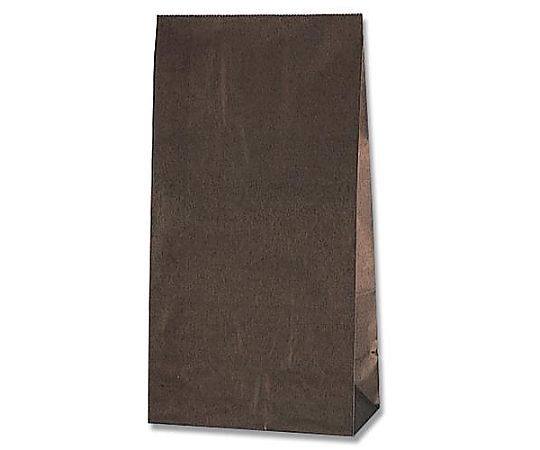 アズワン 180x105x350mm カラー紙袋(こげ茶/100枚) EA927SB-76 1パック(ご注文単位1パック)【直送品】