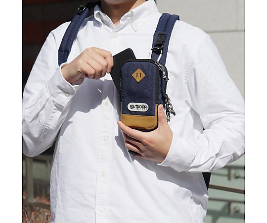 ハクバ写真産業 アウトドアカメラポーチ04 ブラック ODCP04BK 1個（ご注文単位1個）【直送品】