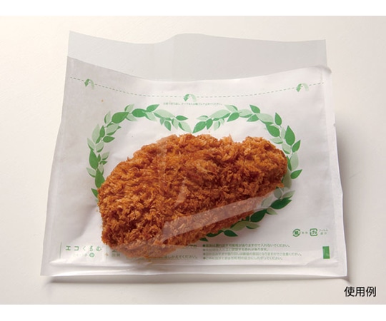 パックスタイル 惣菜袋 エコくるむ 21-16 小 100枚×40パック入 506543 1ケース（ご注文単位1ケース）【直送品】