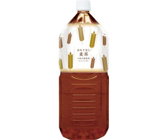 おもてなし用麦茶六条大麦使用2L 6本 3735-4442 1ケース※軽(ご注文単位1ケース)【直送品】