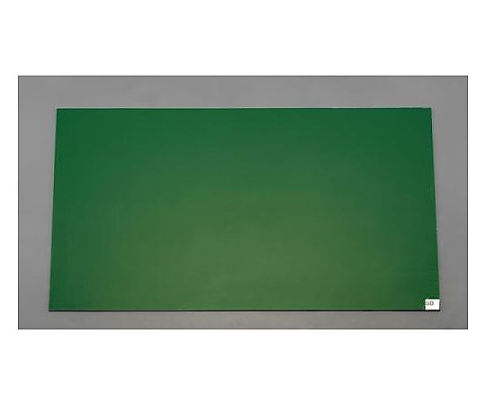 エスコ 0.6x0.9m/3.5mm 中粘着マットシート(緑・60枚シート) EA997RE-15 1枚(ご注文単位1枚)【直送品】
