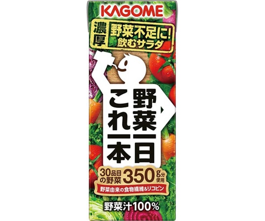 カゴメ 野菜一日これ一本 200mL 24本 8486 1ケース※軽(ご注文単位1ケース)【直送品】