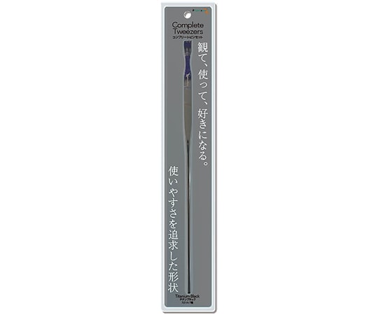 ゼンスイ コンプリートピンセット チタンブラック 1個(ご注文単位1個)【直送品】