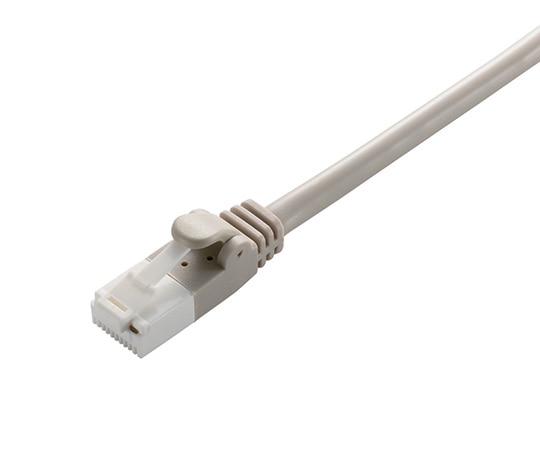 エレコム LANケーブル CAT6対応 EU RoHS指令準拠 爪折れ防止 簡易パッケージ仕様 15m ライトグレー LD-GPT/LG15/RS 1本(ご注文単位1本)【直送品】