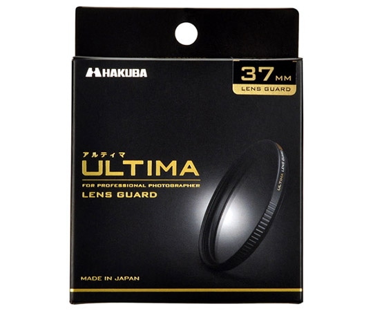 ハクバ写真産業 ULTIMA(アルティマ)レンズガード 37mm CF-UTLG37 1個(ご注文単位1個)【直送品】