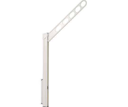 川口技研 ホスクリーン 腰壁用上下式 屋外物干し金物 ホワイト 2本入 GP-55-W 1セット(ご注文単位1セット)【直送品】