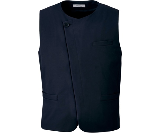 カーシーカシマ ENJOYNoir ベスト Double Cloth by BRING Material ネイビー LL NAX020 1枚(ご注文単位1枚)【直送品】
