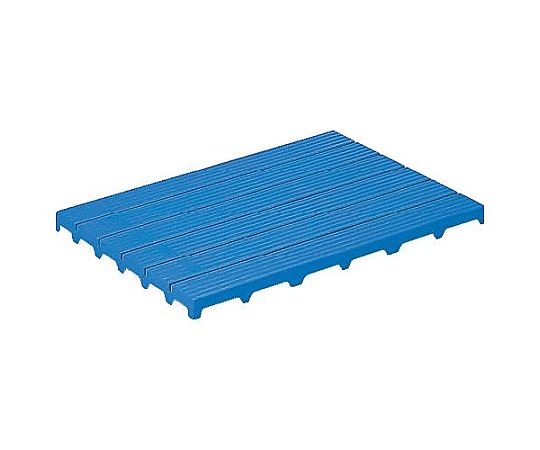 サンコー(三甲) 895x591x50mm すのこ(プラスチック製/ブルー) EA997RJ-121 1枚(ご注文単位1枚)【直送品】