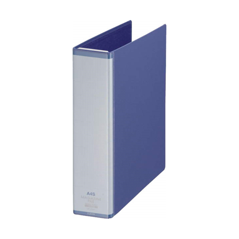 ライオン事務器 マガジンファイル MF-53WC(B) 1冊(ご注文単位1冊)【直送品】