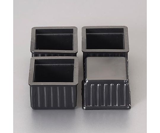 アズワン 36x36mm 角型足キャップ(4個) EA979DG-19 1パック(ご注文単位1パック)【直送品】
