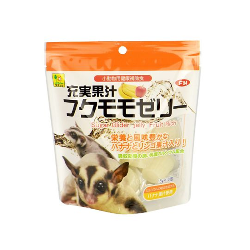 三晃商会 充実果汁 フクモモゼリー 16g×10個 F54 1袋(ご注文単位1袋)【直送品】