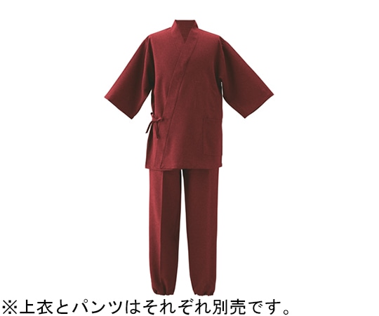 興栄繊商 和甚平 上衣 ワイン M K2300 1枚(ご注文単位1枚)【直送品】