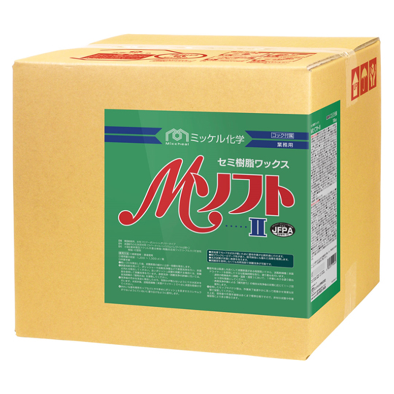 ミッケル化学 MソフトⅡ 18kg 1箱(ご注文単位1箱)【直送品】