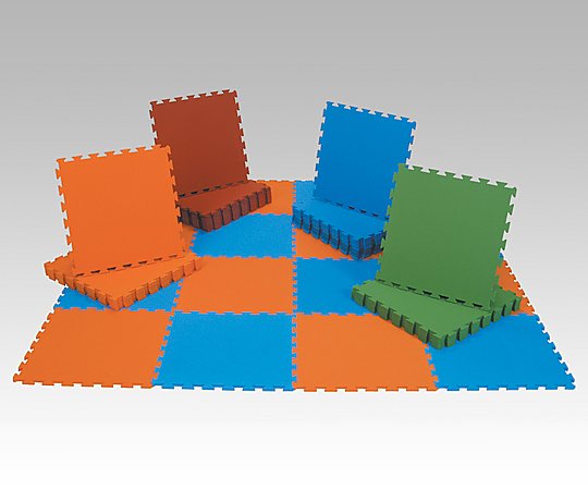 アズワン 防炎マット 橙 1セット(ご注文単位1セット)【直送品】