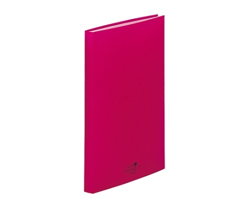 LIHITLAB AQUA DROPs クリヤーブック 3赤 N-5001 N5001-3 1冊(ご注文単位1冊)【直送品】