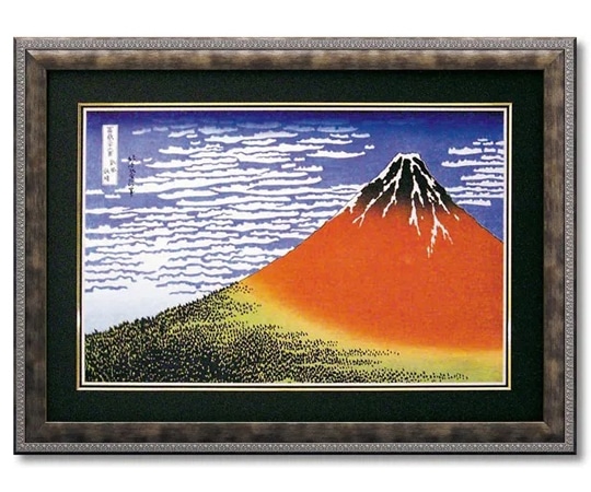 ユーパワー 葛飾 北斎｢冨獄三十六景凱風快晴｣ HK-23003 1個（ご注文単位1個）【直送品】