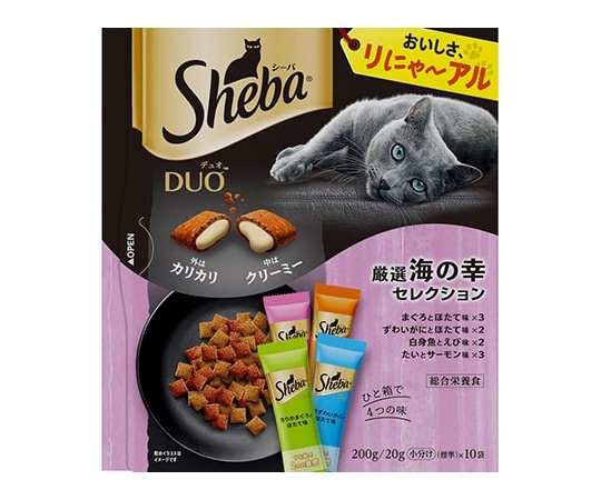マースジャパンリミテッド シーバ デュオ 厳選海の幸セレクション 200g SD25 1個（ご注文単位1個）【直送品】