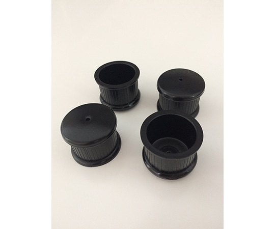 ツチノ 脚キャップ 黒丸 18mm 51-040 1パック(ご注文単位1パック)【直送品】