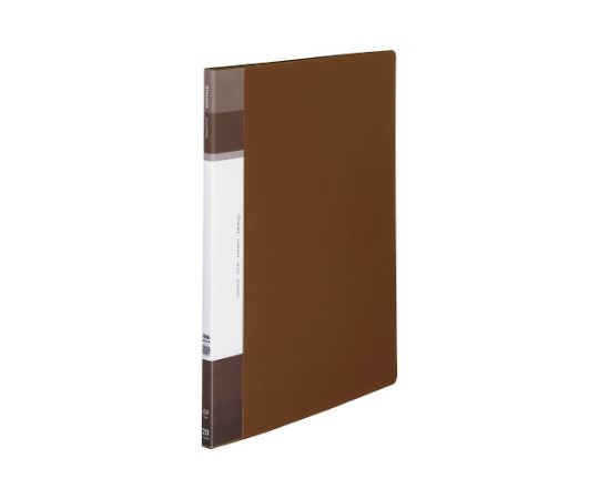 コクヨ <グラッセル>固定式・20枚・ブラウン ラ-GLB20S 1冊(ご注文単位1冊)【直送品】