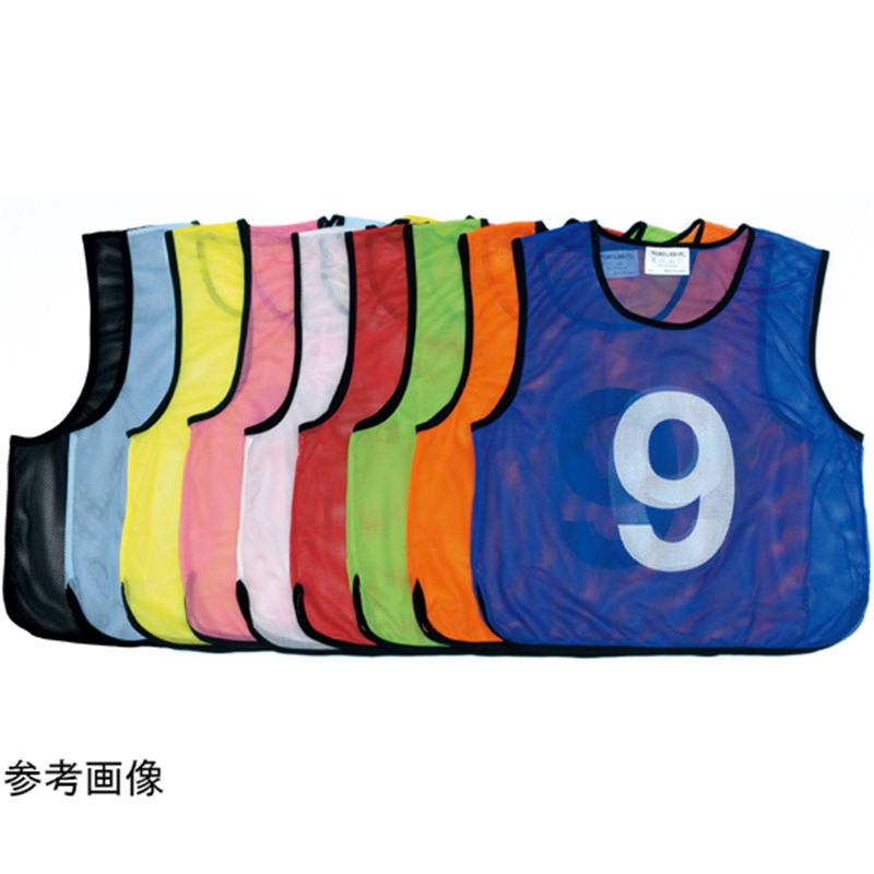 トーエイライト メッシュベストJr 赤 No.19 B6324R19 1枚（ご注文単位1枚）【直送品】